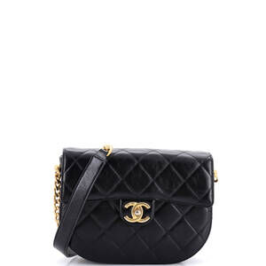 Chanel Moon Flap Messenger Bag Quilted #258296C46B